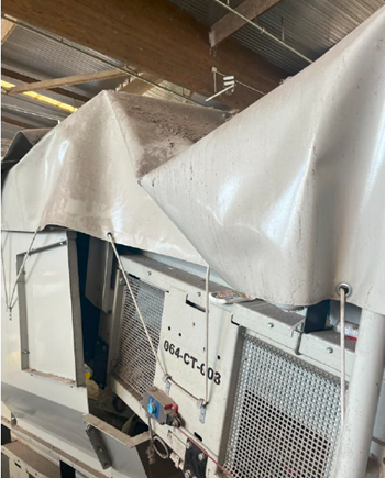 Fr&uuml;here Planen auf F&ouml;rderband &ndash; Ansicht 1